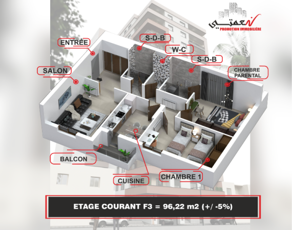 Appartement F3