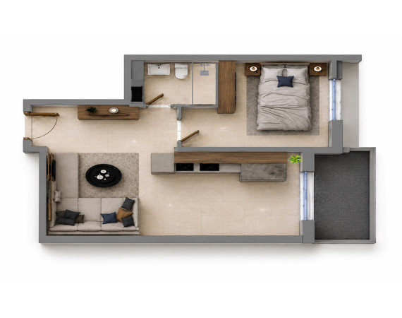 Appartement F2