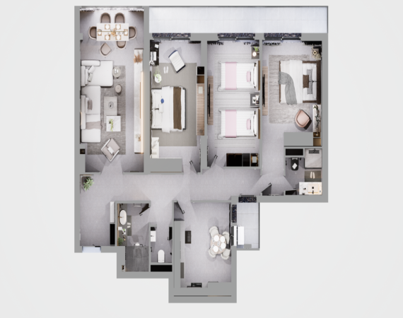 Appartement F3 (F)